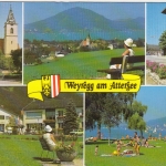 Weyregg am Attersee, Oberösterreich, Mehrbildkarte glum 1970? G5009