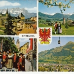 Kitzbühel in Tirol, Mehrbildkarte, Trachten glum 1970? G5025