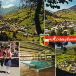 Hinterglemm, Salzburg, Mehrbildkarte glum 1970? G5046