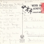 Genève / Genf - Palais des Nations Unies, La sphère céleste gl1951 G5054