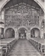 Lugano, Tessin, Chiesa degli Angeli, Interno ngl G5058