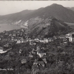 Spitz an der Donau, Niederösterreich, Panorama gl1974 G5141