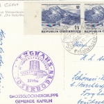 Drossen- u. Mooserbodensperre, Salzburg, mit Kitzsteinhorn gl1962 G5144
