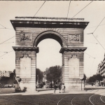 Dijon, la Port Guillaume et Place Darcy ngl G5166