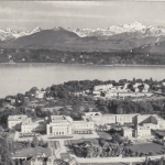 Genève / Genf - Palais des Nations Unies et le Mont Blanc gl1951 G5174