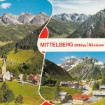 Mittelberg im Kleinen Walsertal, Vorarlberg, Mehrbildkarte ngl G5211