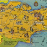 A Map of Kent, the Garden of England gl1973 G5220