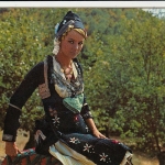 Greece, Costume regional de Velouchi (Macedonia) ngl G5266