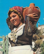 Greece, Trachten-Trägerin gl1980 G5277