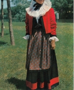 Valle d'Aosta, Costume di Courmayeur ngl G5280