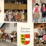 Kärnten, Trachten, Mehrbildkarte ngl G5285