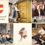 Trachten-Gruß aus Kärnten, Mehrbildkarte ngl G5287
