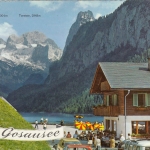 Gosausee, Oberösterreich, mit Hoher Dachstein und Gosaugletscher gl1976 G5288