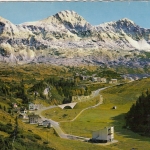 Obertauern, Salzburg, mit Paßstrassse über den Radstätter Tauern ngl G5294