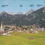 Reutte, Tirol, Panorama glum 1970? G5297