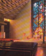 Salzburg-Herrnau, Stadtpfarrkirche, Apsisglasfenster ngl G5312