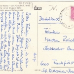 Dolomiti, Val Badia, Colfosco, Kirche gegen Sellagruppe gl1971 G5417