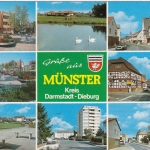 Münster Kr.Darmstadt-Dieburg, Mehrbildkarte glum 1980? G5507