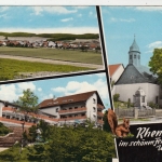 Diemelsee-Rhenegge, Waldeck, Mehrbildkarte ngl G5957