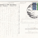 Willingen/Waldeck, Hotelpension und Café Stryckhaus glum 1955? G5990
