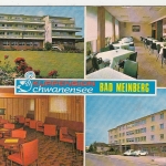 Bad Meinberg, Teutoburger Wald, Kurpension Schwanensee gl1977 G6070