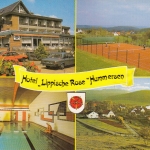 Lügde 2 - Hummen, Weserbergland, Hotel-Restaurant "Lippische Rose" gl1987 G6081