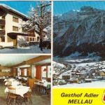 Mellau im Bregenzer Wald, Vorarlberg, Gasthof Adler glum 1960? G6247