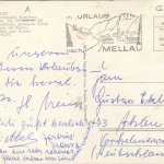 Mellau im Bregenzer Wald, Vorarlberg, Gasthof Adler glum 1960? G6247