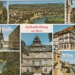 Aschaffenburg a.Main, Mehrbildkarte gl1974 G6363