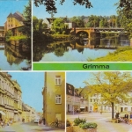 Grimma, Mehrbildkarte ngl G6387