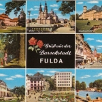 Fulda, Mehrbildkarte gl1986 G6479