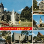 Detmold, Mehrbildkarte ngl G6491