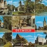 Detmold, Mehrbildkarte ngl G6493