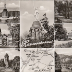 Hermannsdenkmal im Teutoburger Wald, Mehrbildkarte ngl G6494