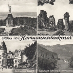 Hermannsdenkmal im Teutoburger Wald, Mehrbildkarte ngl G6495