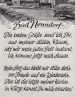 Bad Nenndorf, Schwefelbadehaus, "Die besten Grüße ..." ngl G6513