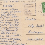 Köln am Rhein, Rheinufer mit Dom und Tünnes und Schäl gl1960 G6561R