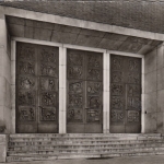 Bochum Bergbau-Museum, Bronzeportal ngl G6577