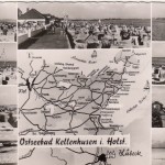Ostseebad Kellenhusen, Landkarte, Mehrbildkarte gl1957 G6630