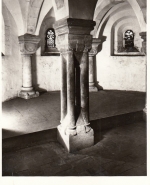 Fischbeck, Stiftskirche, offene Vierersäule in der Krypta ngl G6776