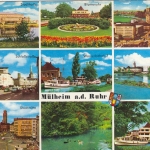 Mülheim an der Ruhr, Mehrbildkarte ngl G6785