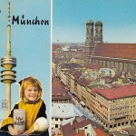 München, Kindl und Frauenkirche gl1972 G6827