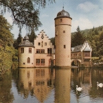 Schloß Mespelbrunn, Spessart, nahe Aschaffebvurg ngl G6835