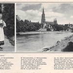 Ulm a.D. Tracht und Stadtansicht ngl 144.916