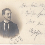 Stuttgart Gruß von Eugen Ziegler an Eugen Flattich gl1901 D0659