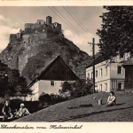 Burgruine Schreckenstein vom Malerwinkel gl1939 146.450