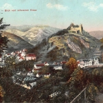 Altenahr Blick vom schwarzen Kreuz feldpgl1916 146.477