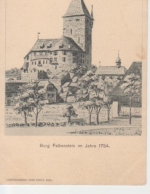 Burg Falkenstein im Elsass im Jahre 1734 ngl 218.293