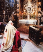 Papst Johannes Paul II in Altötting 1980 ngl 148.022