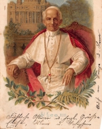 Vatikan: Papst Leone XIII Litho gl1903 148.024